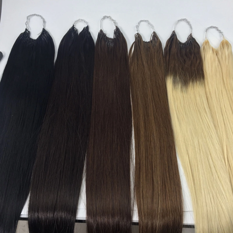 Wholesale premium quality Korean cotton line hair extensions HJ 007